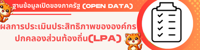 ผลการประเมินประสิทธิภาพขององค์กรปกคลองส่วนท้องถิ่น(LPA)